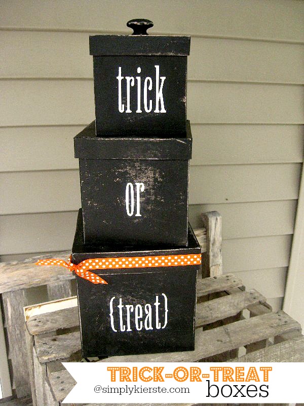 Trick-or-Treat Boxes