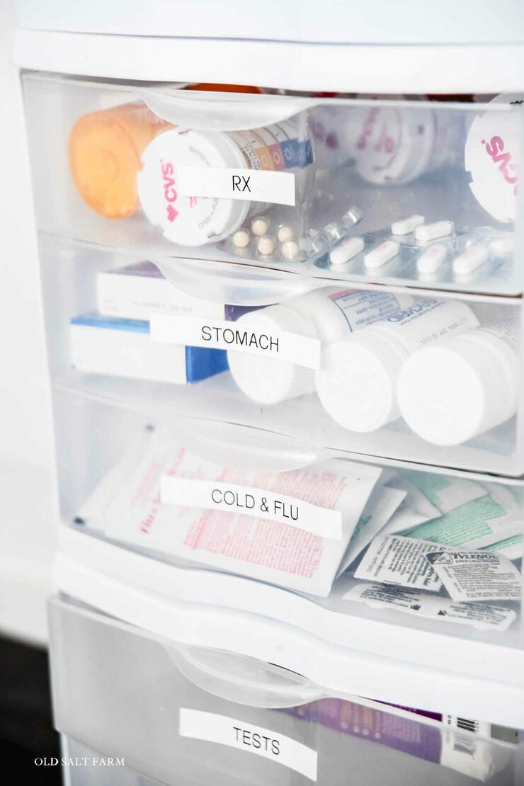 Medicine Cabinet Organization