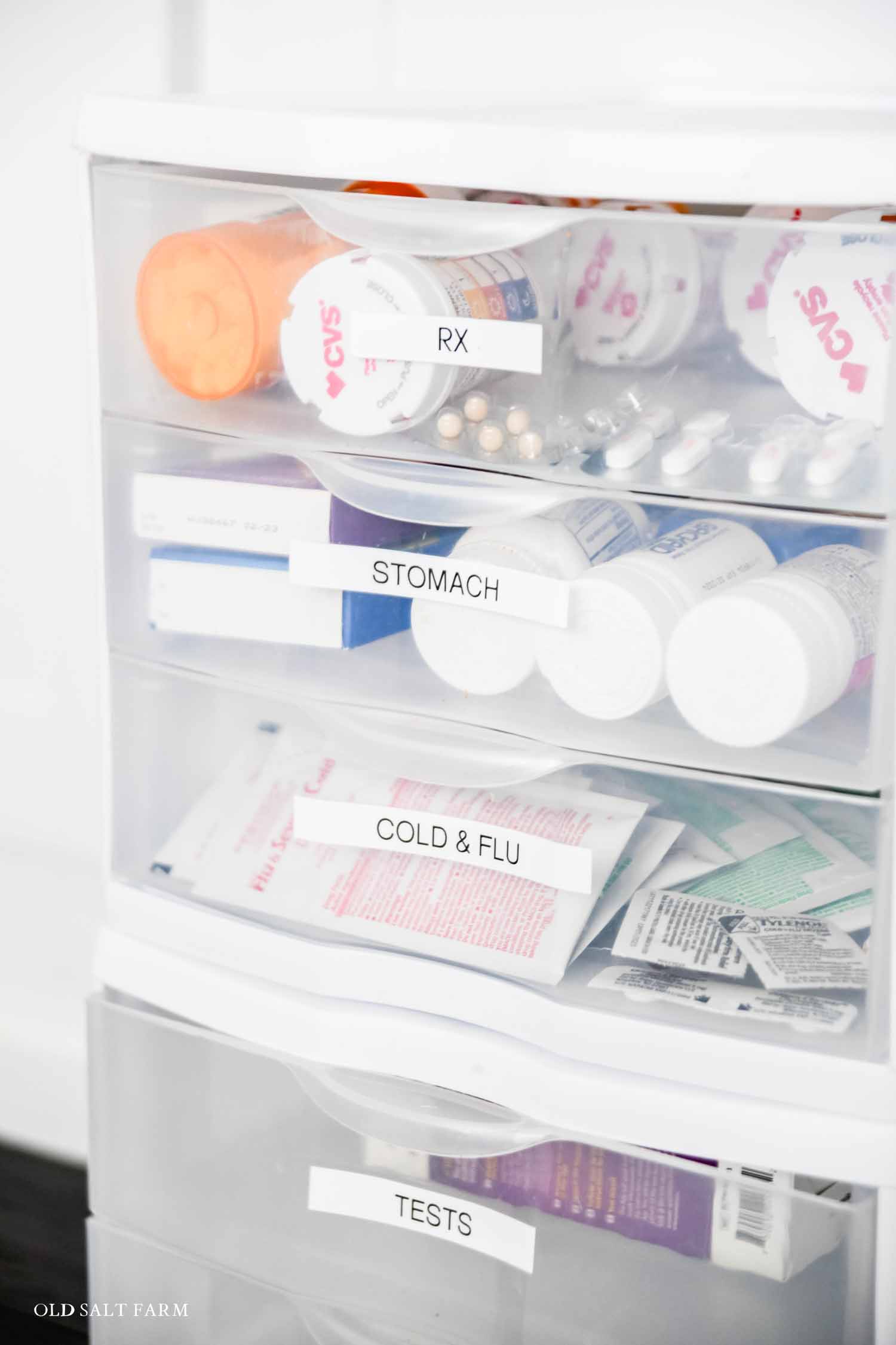 Medicine Cabinet Organization Ideas
