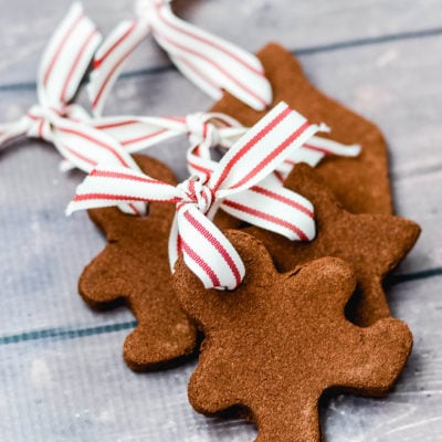 Homemade Cinnamon Ornaments
