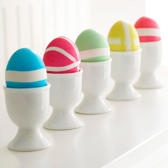 Rubber Band Eggs | Easter Egg Ideas for Kids | oldsaltfarm.com