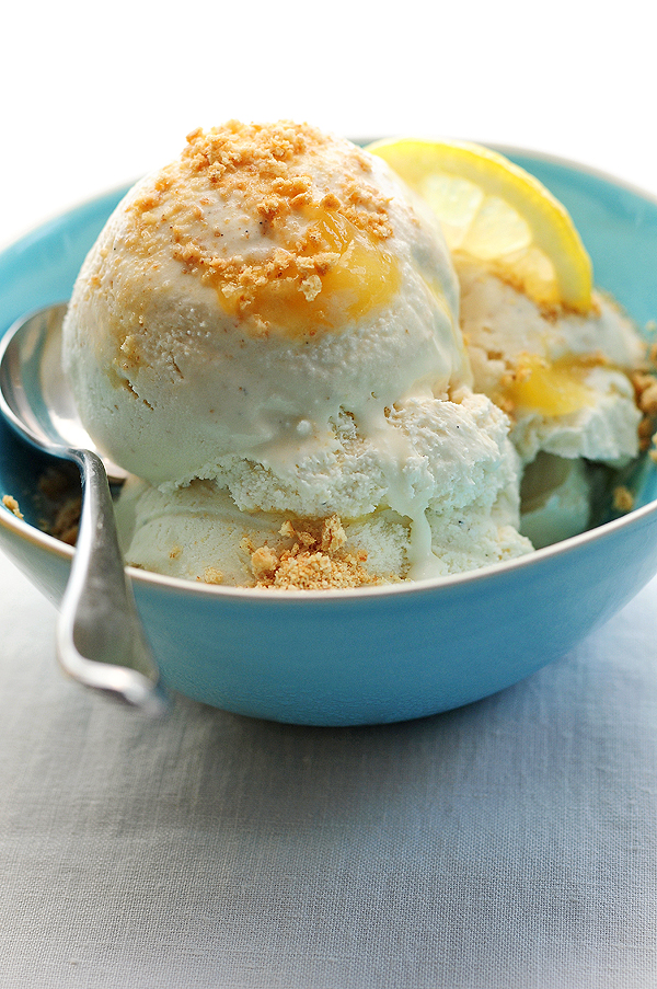Lemon Pie Ice Cream | oldsaltfarm.com
