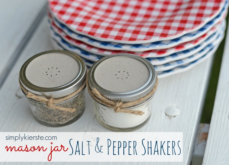 mason jar salt & pepper shakers | oldsaltfarm.com