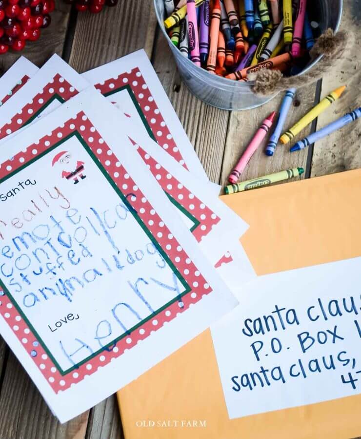 How to write a letter to Santa