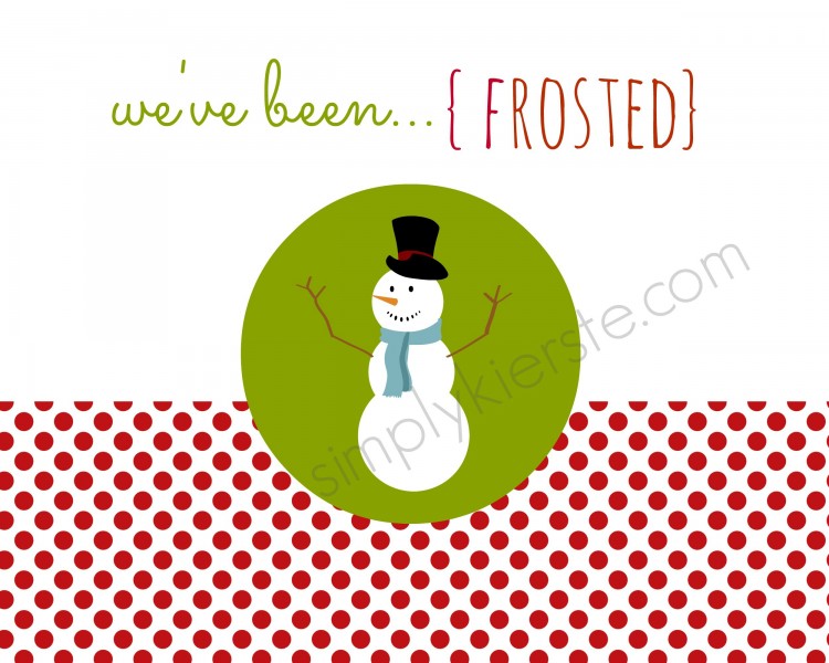 you've been frosted | oldsaltfarm.com