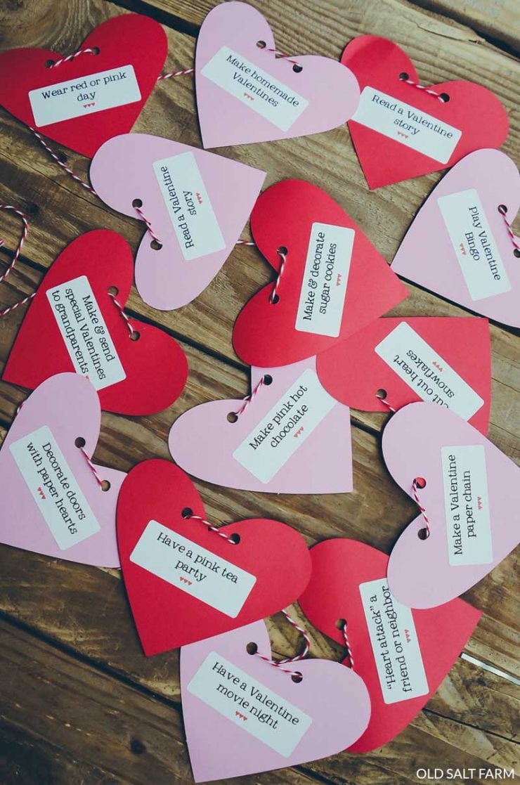 Heart Bunting | Valentine's Day Countdown