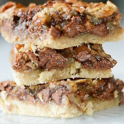 Chocolate Pecan Pie Bars