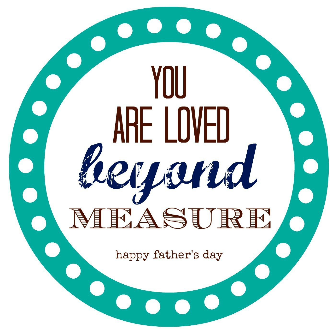Father’s Day Measuring Tape Gifts {FREE PRINTABLE}
