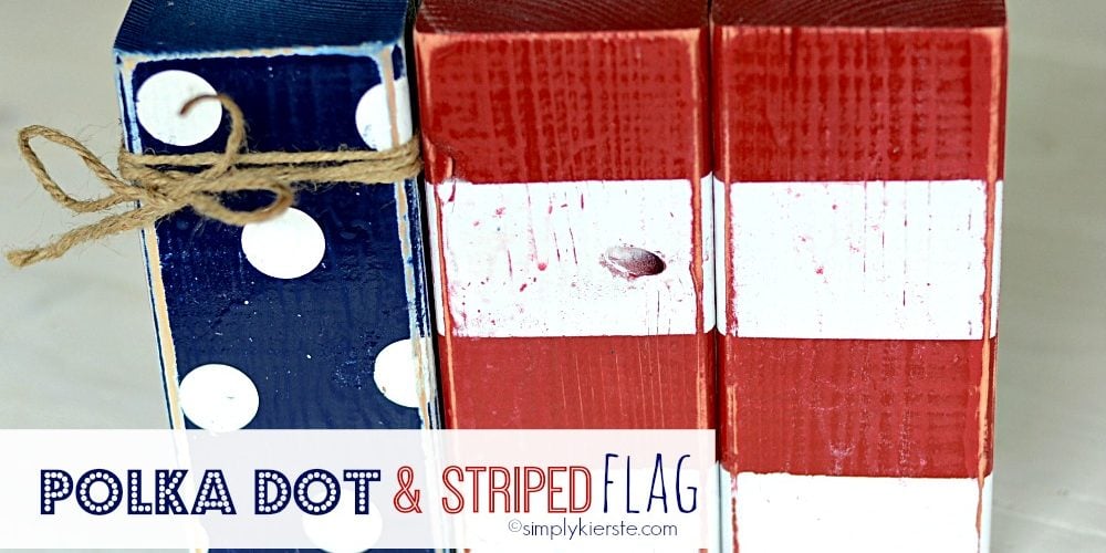 Polka Dot & Striped Flag | oldsaltfarm.com