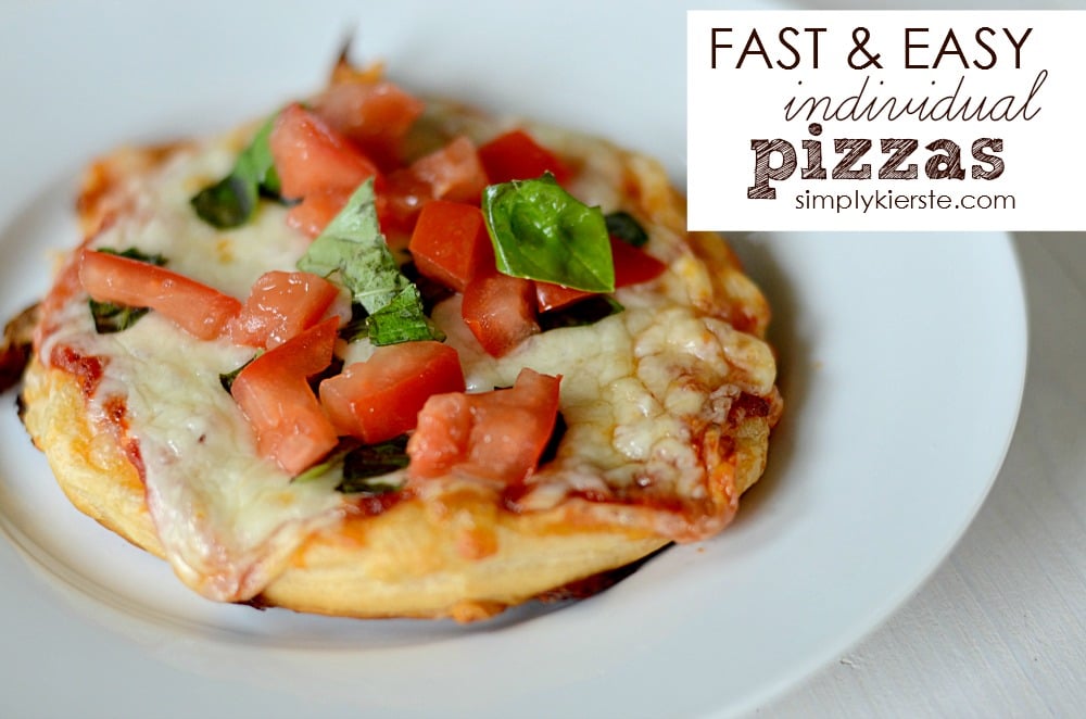 Fast & Easy Individual Pizzas