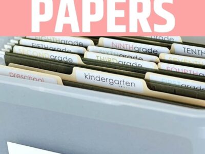 How to Organize School Papers the Easy Way