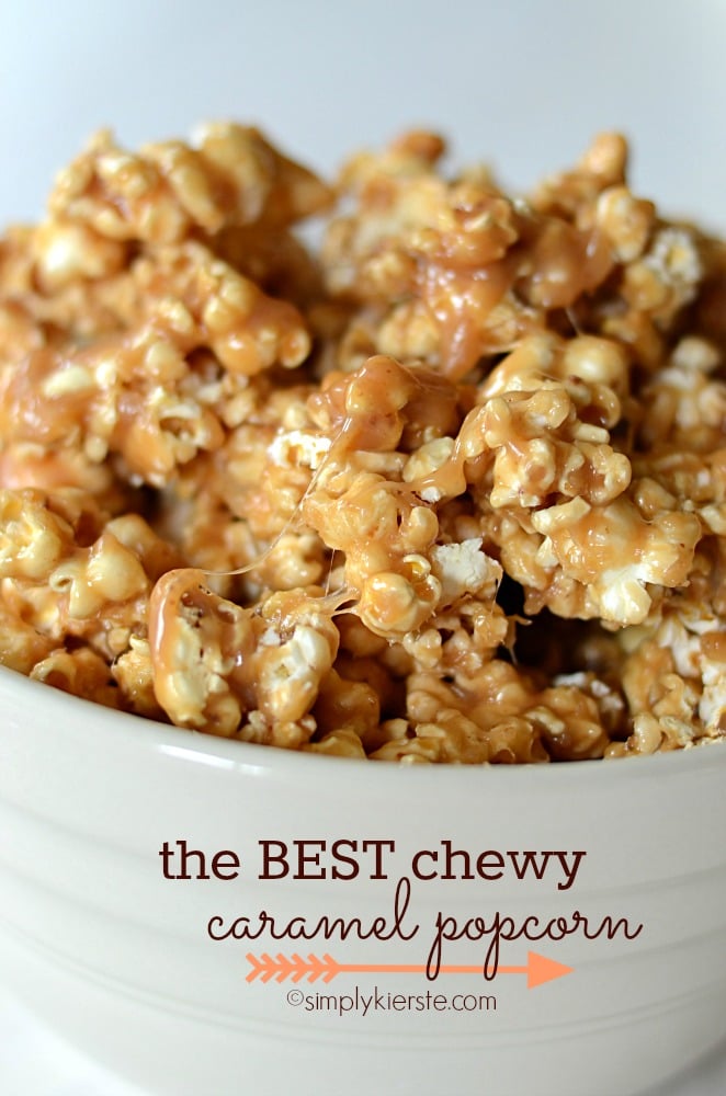The Best Chewy Caramel Popcorn | oldsaltfarm.com