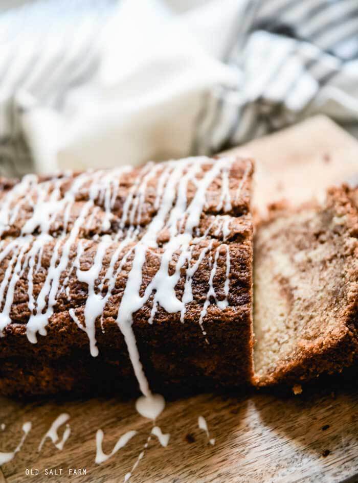 Snickerdoodle Cake in a Loaf Pan