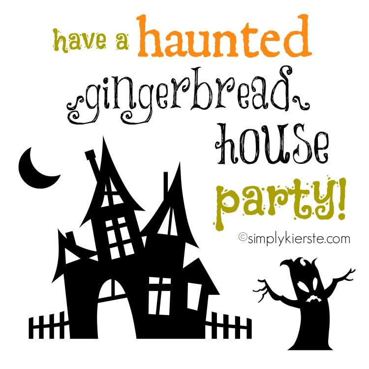 Haunted Gingerbread House Party | oldsaltfarm.com