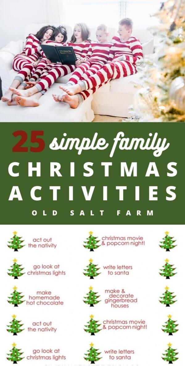25 Christmas Activities for Families