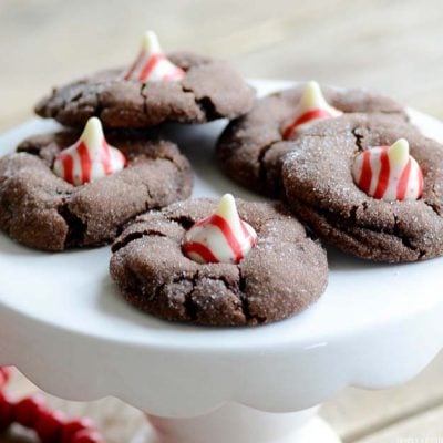 Chocolate Peppermint Blossoms