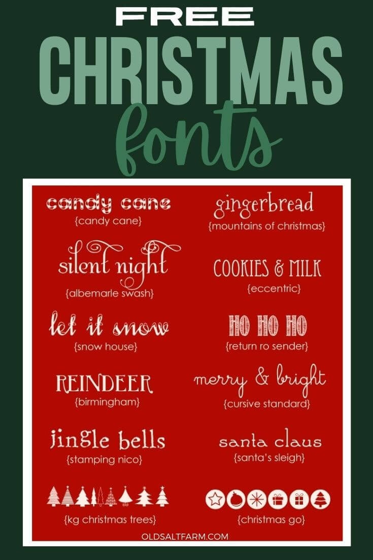 Free Christmas Fonts