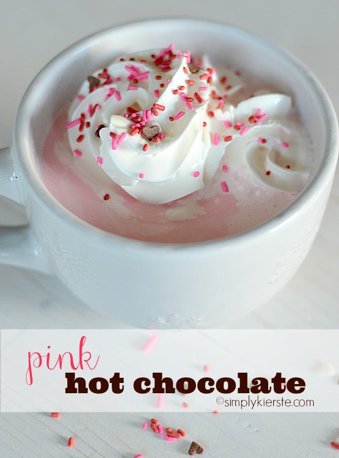 Pink Hot Chocolate | oldsaltfarm.com