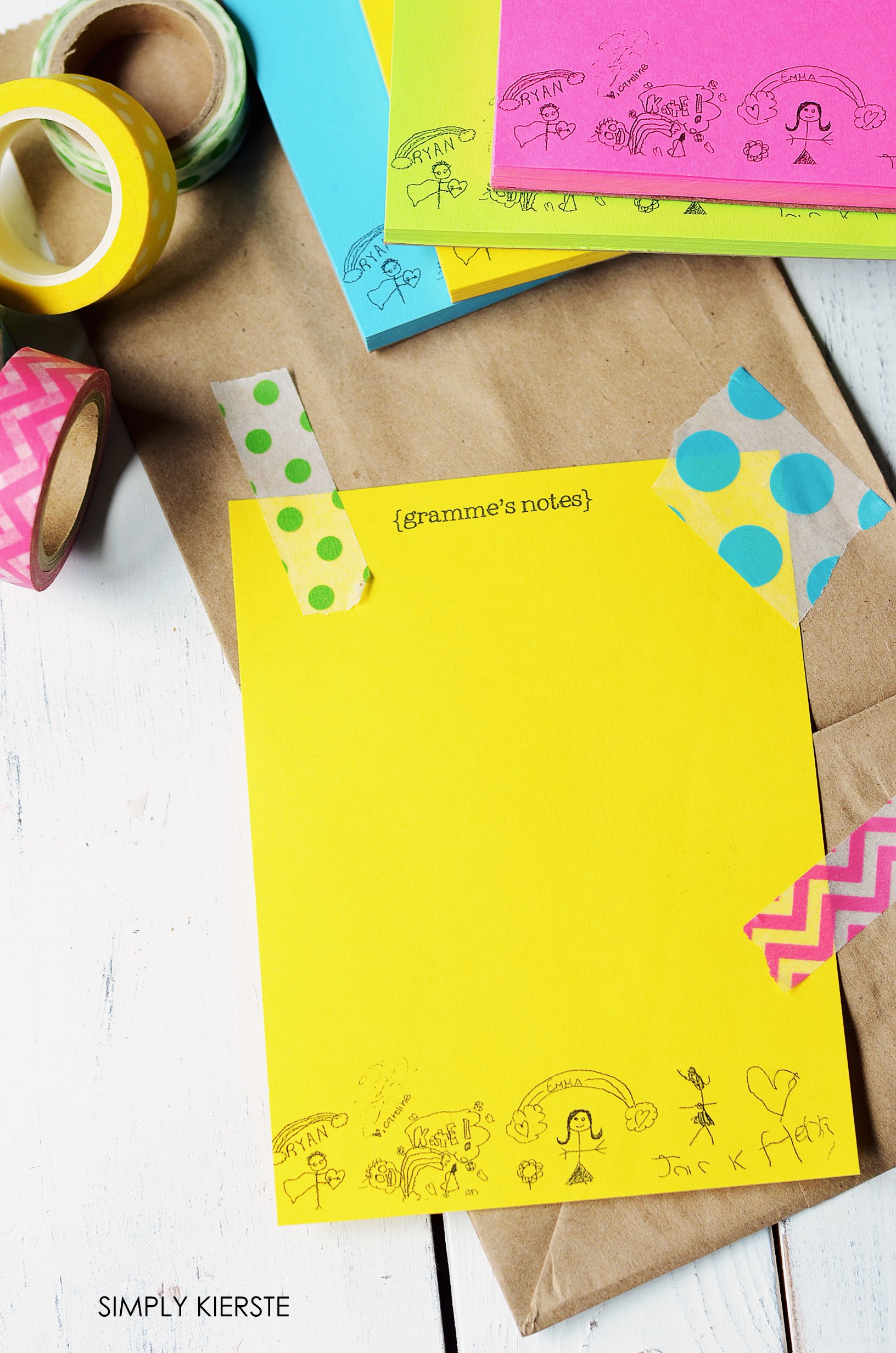Diy Personalized Notepaper Gift Ideas