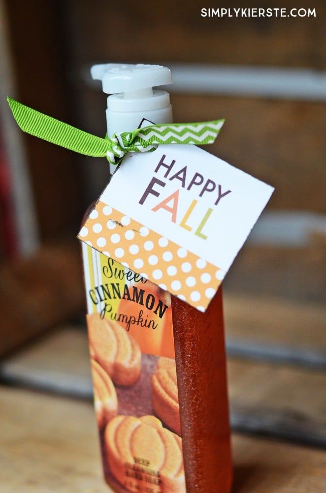 Easy Fall Gift Ideas & Free Printables | oldsaltfarm.com