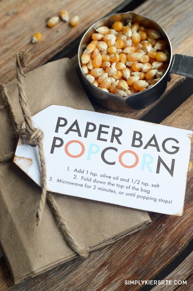 Paper Bag Popcorn | oldsaltfarm.com