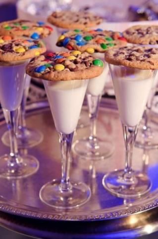 Cookies & Milk | New Year's Eve Party Idea | oldsaltfarm.com
