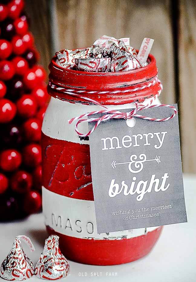 Christmas Mason Jar Gift Ideas