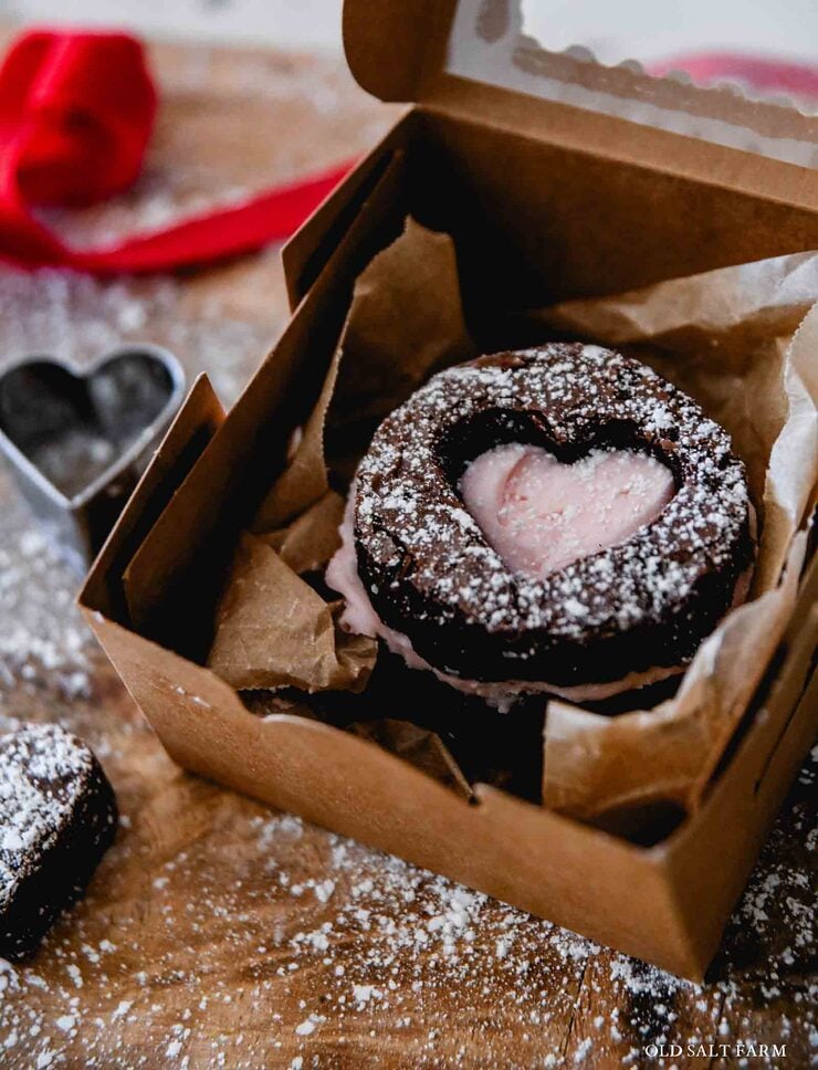 Heart Shaped Brownies