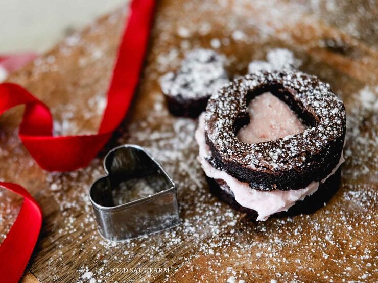 Heart Shaped Brownies