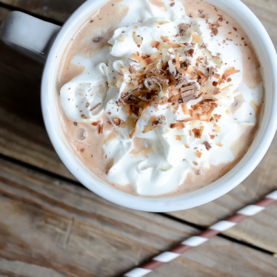 Toasted Coconut Hot Chocolate