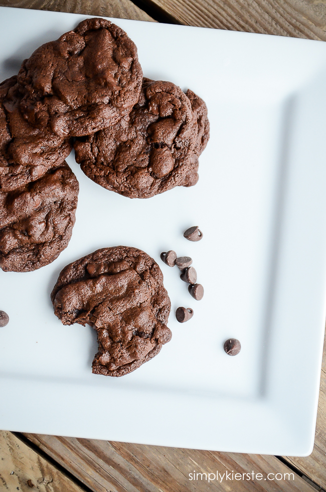 The Best Double Chocolate Chip Cookies