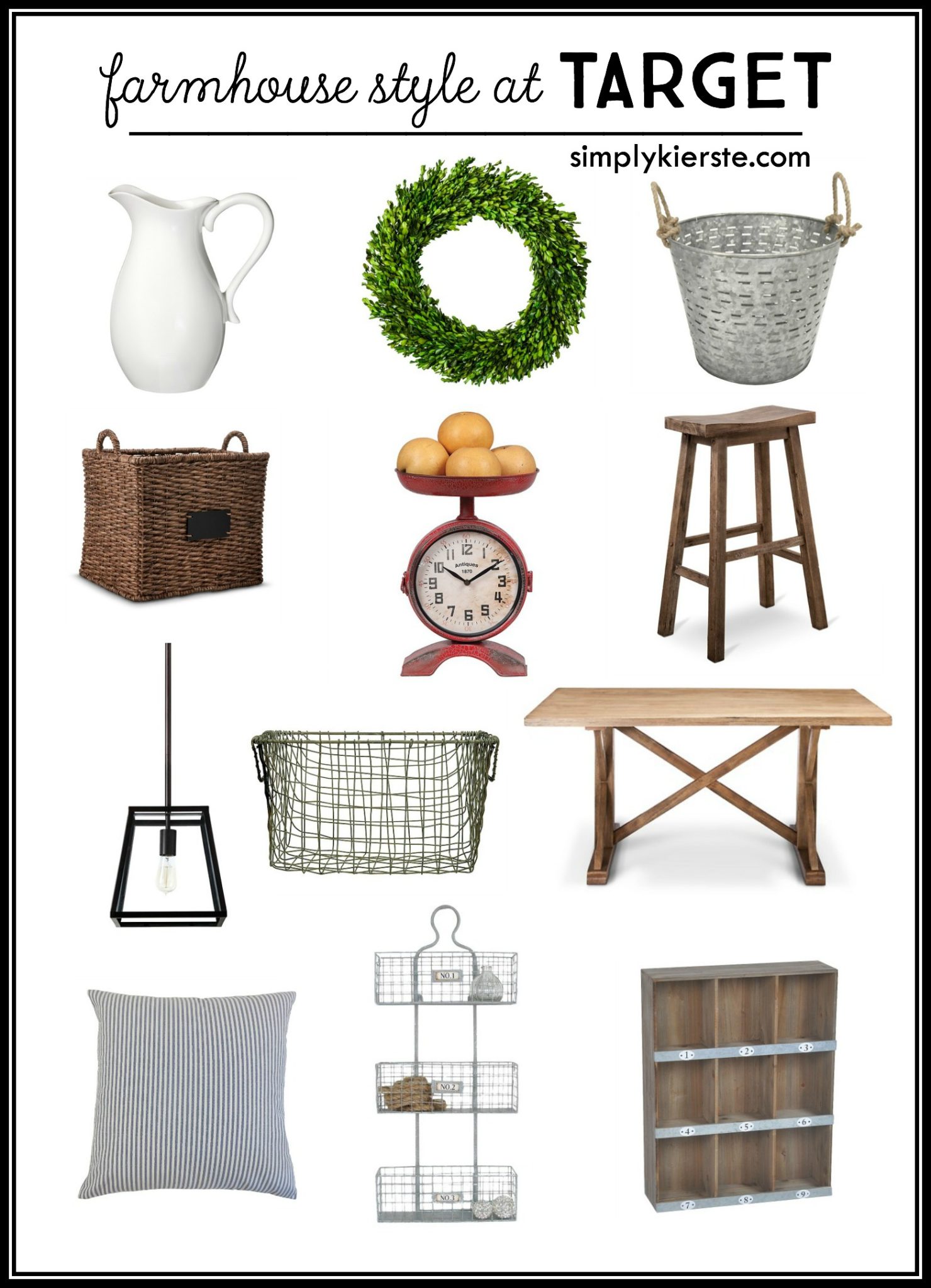 Finding Farmhouse style at Target!