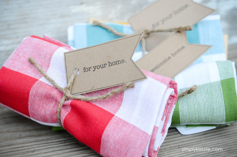 Easy & Adorable Dishtowel Gift Idea Old Salt Farm