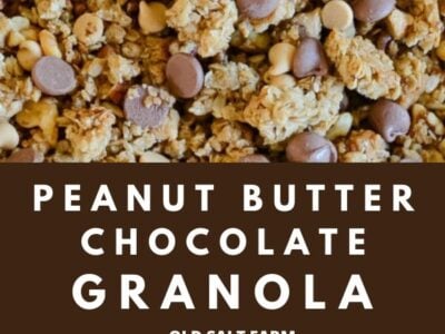 Peanut Butter Chocolate Granola