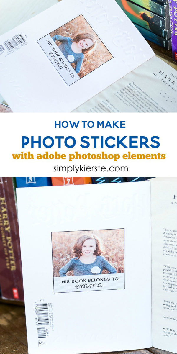 How to Make Photo Stickers with Adobe Photoshop Elements | oldsaltfarm.com