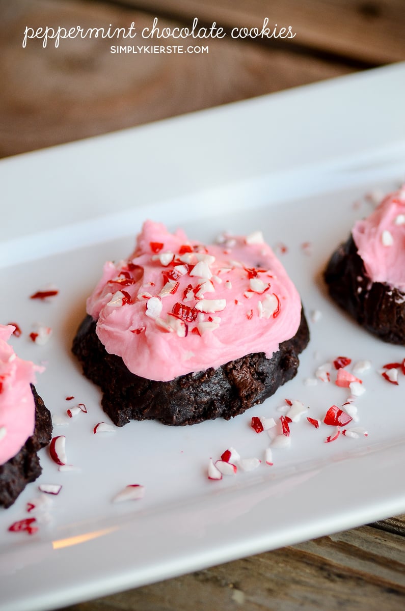 The Most Divine Peppermint Chocolate Cookies