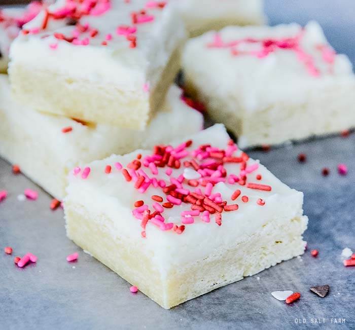 Soft & Chewy Sugar Cookie Bars
