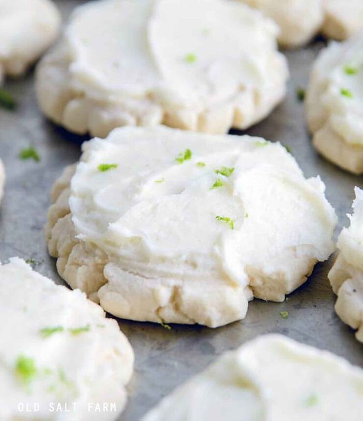 Lime Meltaway Cookies