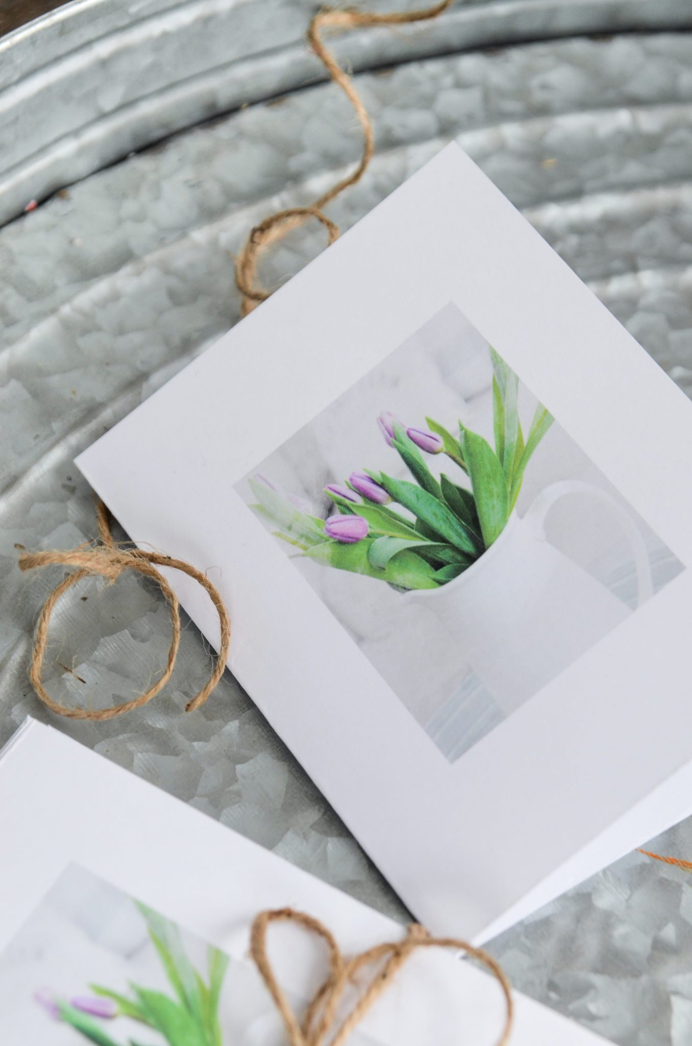 Spring Flowers Note Cards