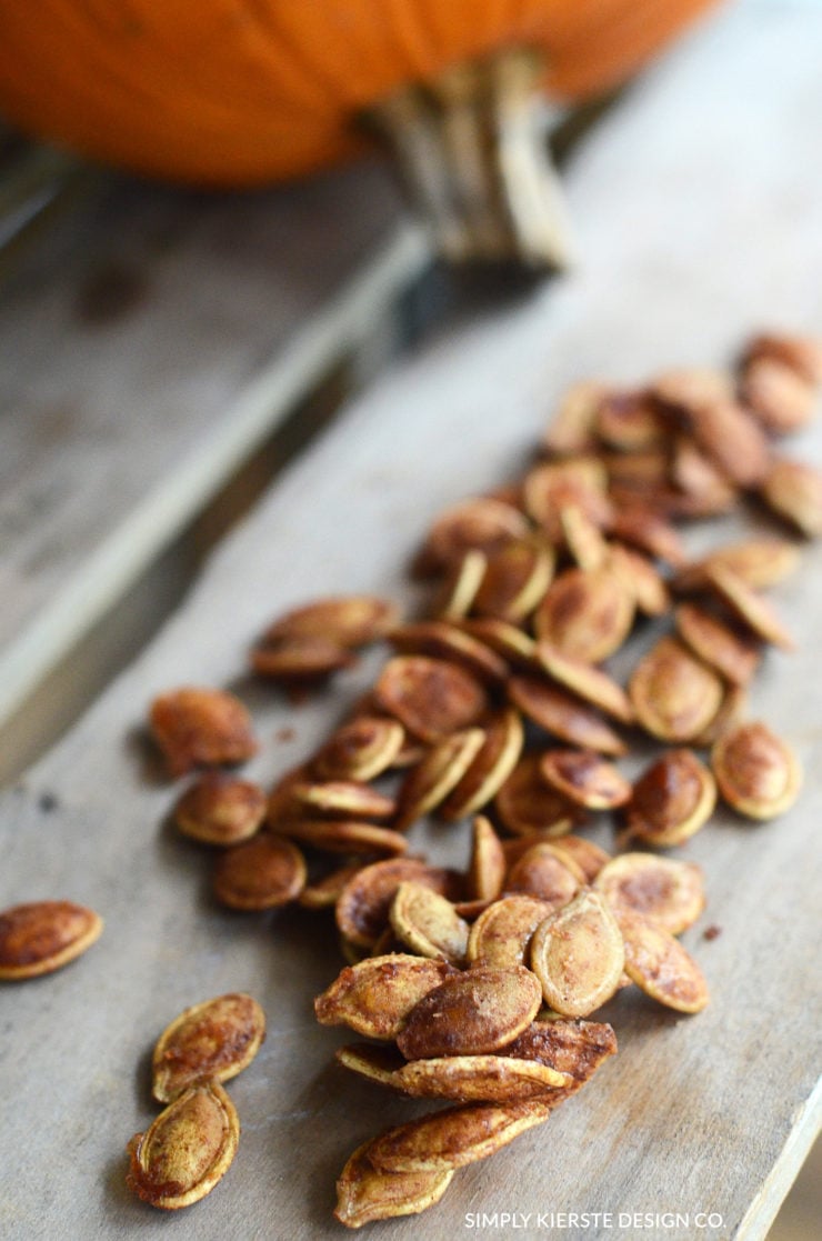 Cinnamon & Sugar Toasted Pumpkin Seeds