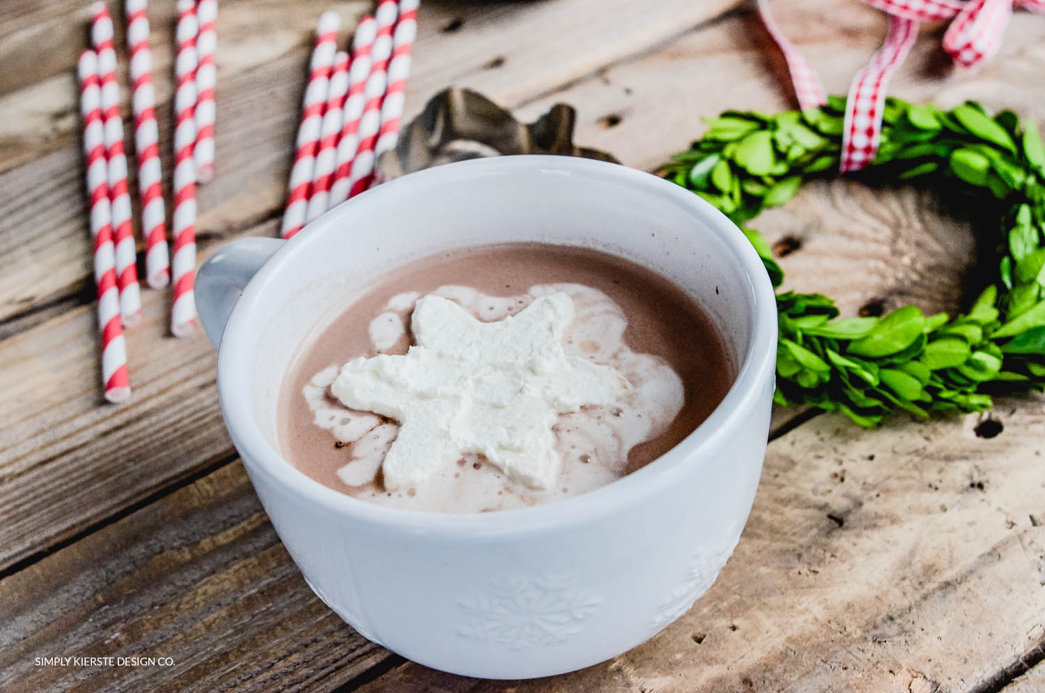 Frozen Whipped Cream Cubes for Hot Chocolate 