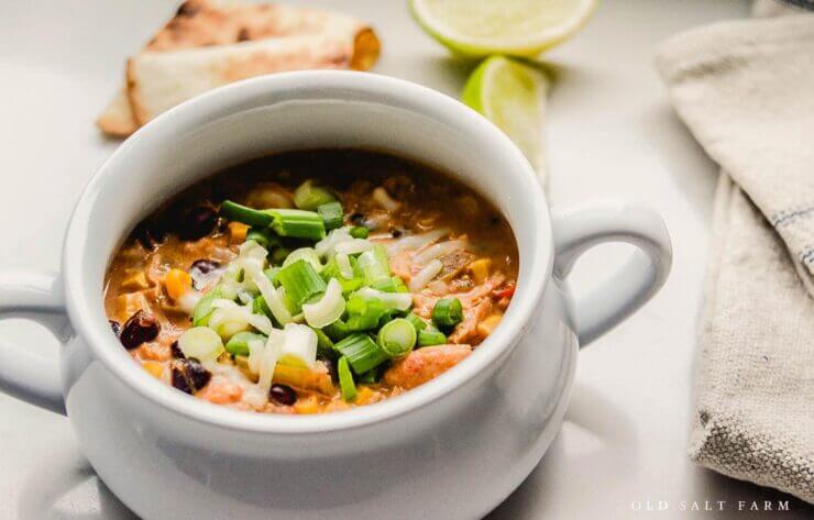 Crockpot Mexican Chicken Soup 