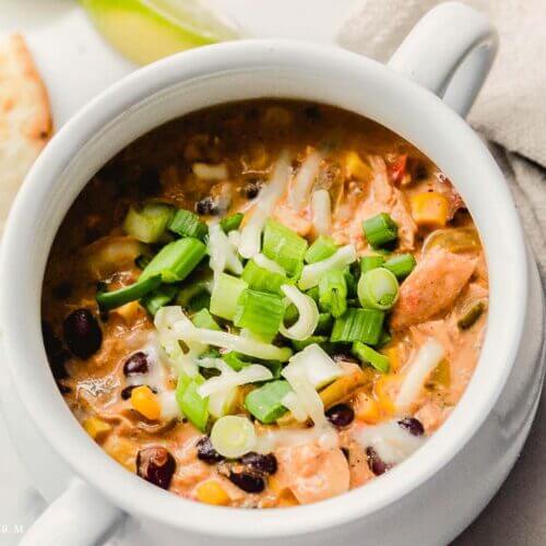 Crockpot Mexican Chicken Soup