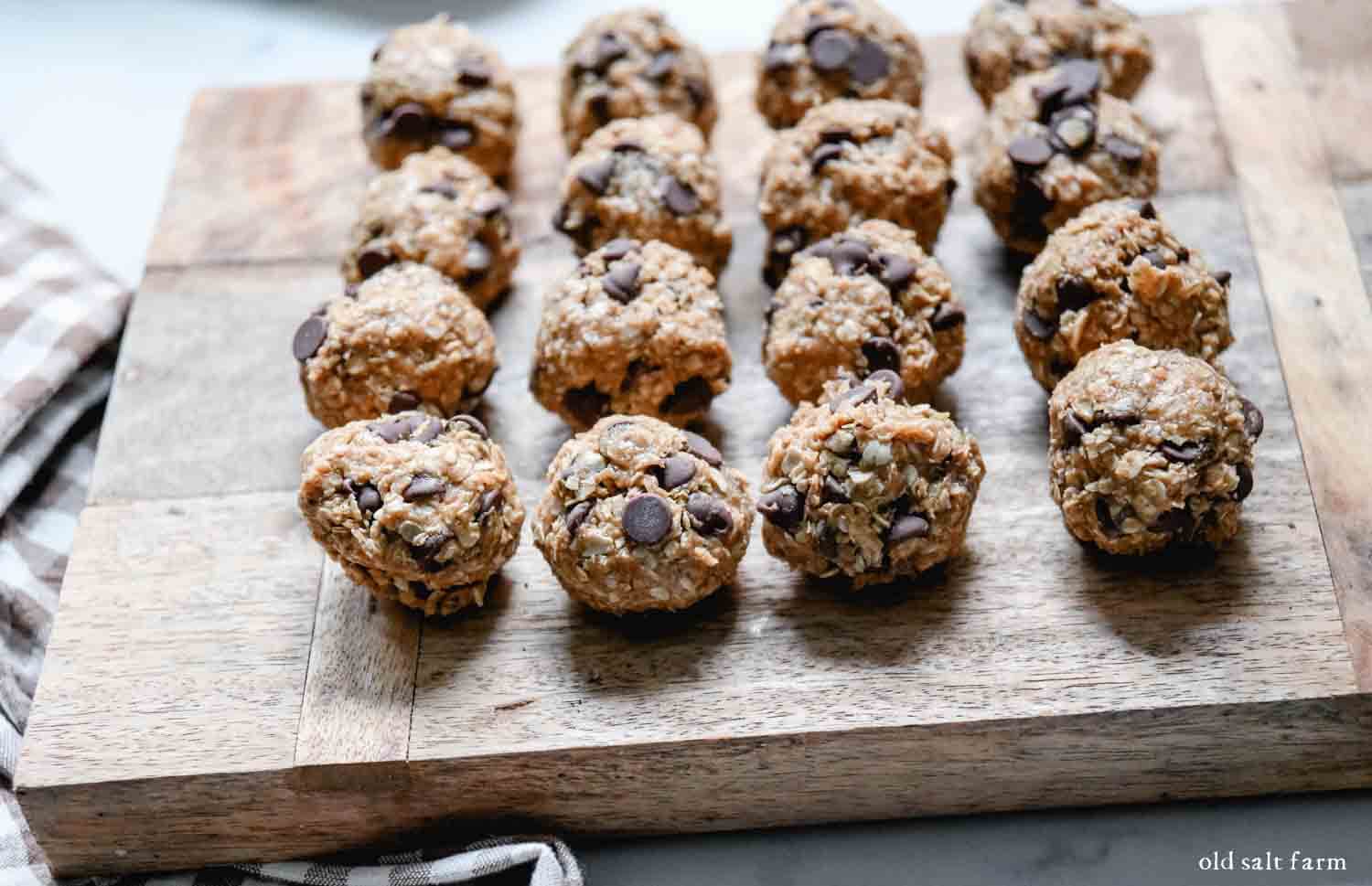 Easy NoBake Granola Bites Old Salt Farm