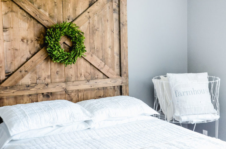 Farmhouse Style Guest Bedroom