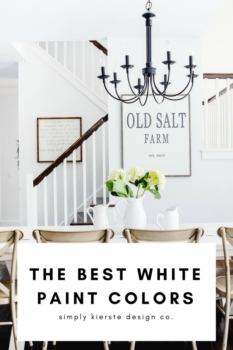 The Best White Paint Colors Farmhouse Style White Paint