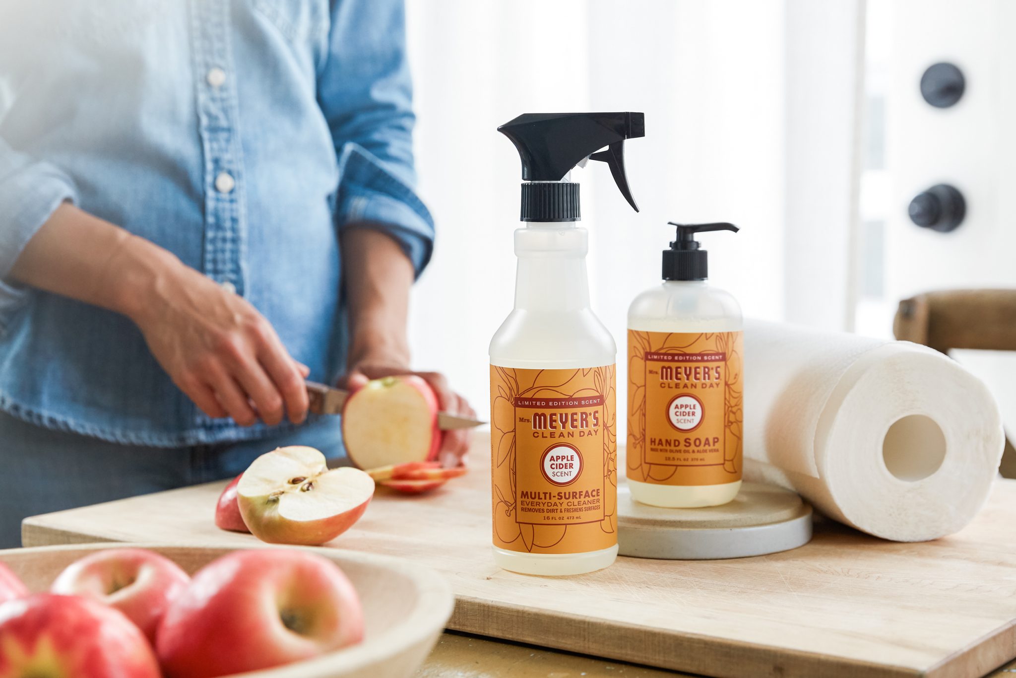 Mrs. Meyer’s Fall Scents:  Apple Cider, Pumpkin, and Mum