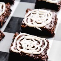 Spooky Spiderweb Brownies | Easy Halloween Treats