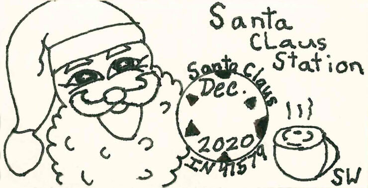 How to Get a Santa Claus Holiday Postmark 