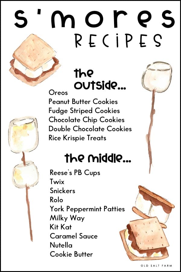 S'mores Recipes | S'mores Party